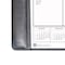Dacasso Black Leather Desk Pad w/ 2022 Calendar Insert, 25.5 x 17.25 PR-1040 - alternate 4